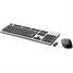 HP Wireless Keyboard and Mouse - Keyboard - wireless - 2.4 GHz - mouse - USB wireless receiver NB896AA#ABA